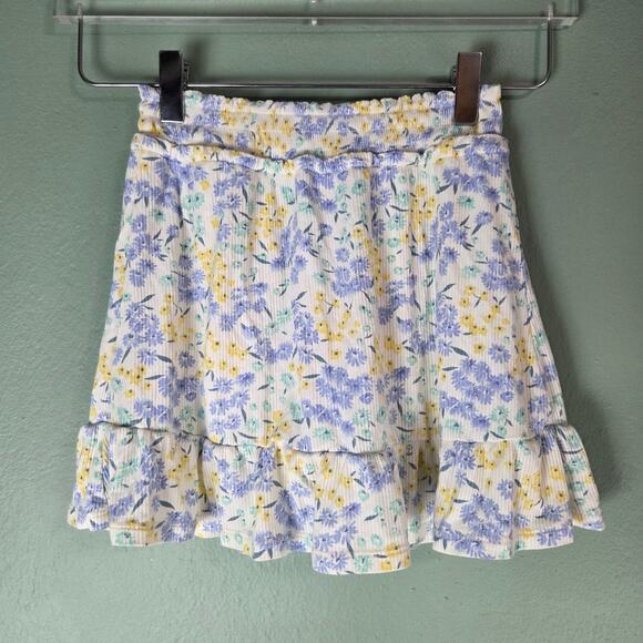 Bailey Lane Girls Multicolor Pastel Ditzy Floral Skort Size Small 6-7 - Picture 2 of 6